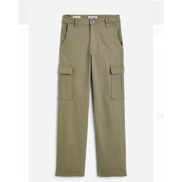 Vigoss – Olive Green Cargo Pants – Women’s Size 32 Waist (about 14) - Picture 1 of 11